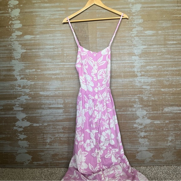 Free People The Perfect Sundress Floral Boho Western Summer Cut Out Womens L - Picture 2 of 6